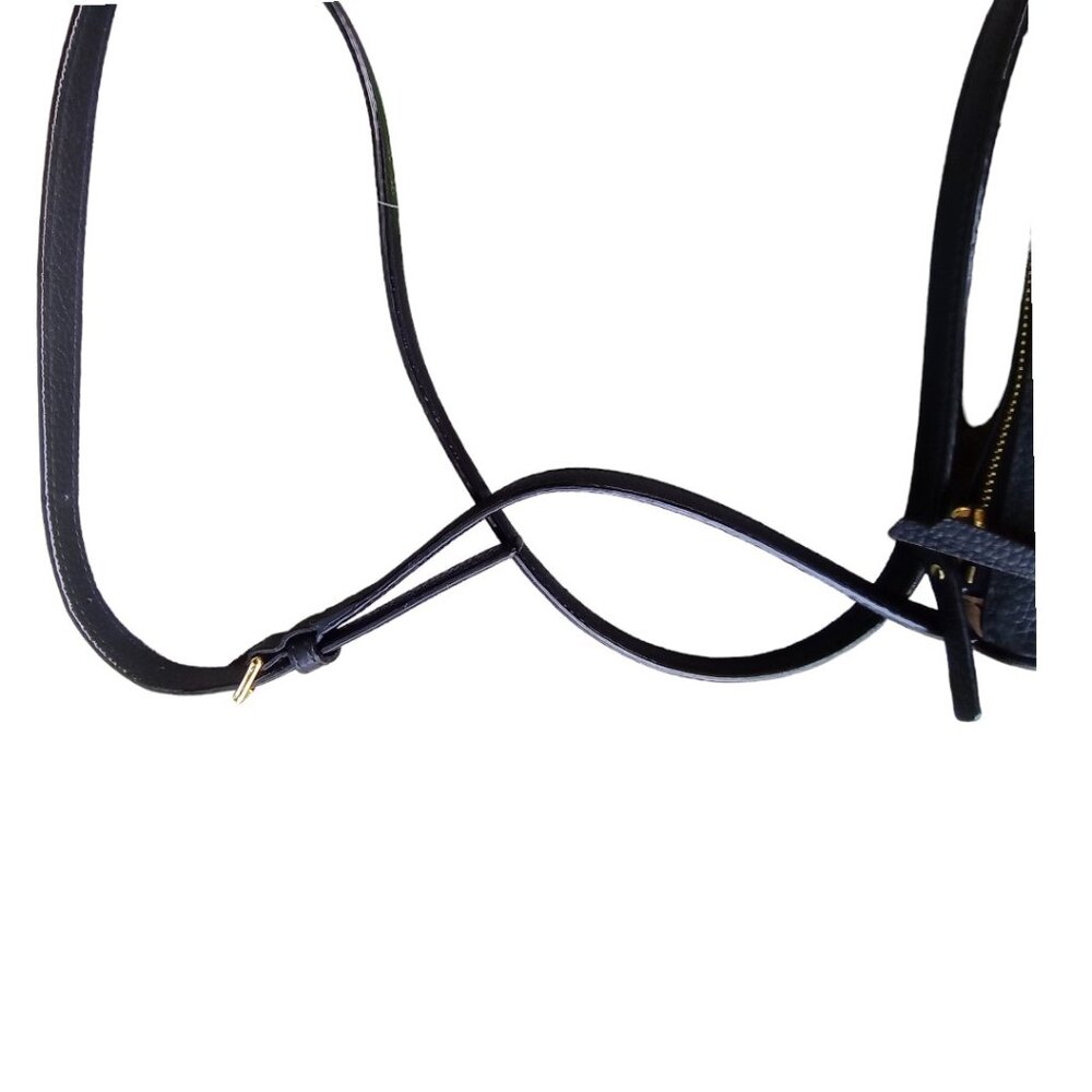 Kate Spade NWT Jackson Street Mini Cayli Ginger Tea & Black Leather $158 - Picture 13 of 13